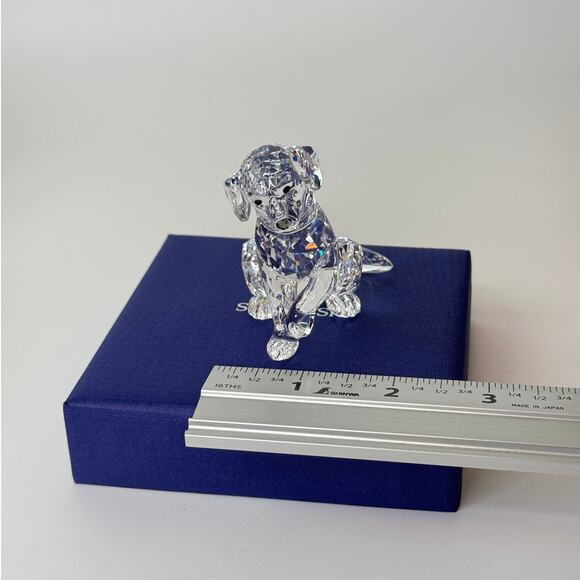 Swarovski Peaceful Countryside Labrador Family Dog Figurine Home decor - Picture 7 of 7